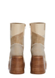 Winding Roads Ankle Boots - Beige