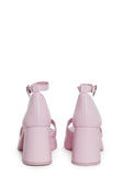 Soft Waltz Platform Sandals - Pink
