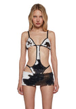 Tammy Bodysuit And Skirt Set