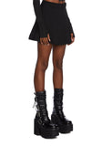 Burn Book Pleated Skirt