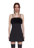 Flirty N' Thriving Marabou Dress