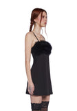 Flirty N' Thriving Marabou Dress