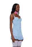 I'm Baby Mini Slip Dress - Light Blue