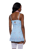I'm Baby Mini Slip Dress - Light Blue