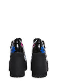 Flower Power Platform Mary Janes