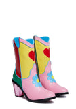 Free Luv Nation Colorblock Cowboy Boots