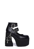 Damned If I Do Platform Mary Janes
