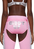 Giddy Up Rhinestone Cowgirl Costume - Pink