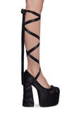 Sweet Sonata Ballet Wrap Heels