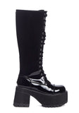 Patent Ranger-302 Knee High Boots