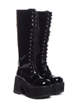 Patent Ranger-302 Knee High Boots