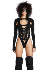 While I'm Young Bodysuit And Shrug Set