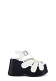 Forever Frolicking Platform Sandals - White