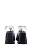 Forever Frolicking Platform Sandals - White