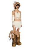 Ivory Tiny Treasures Mini Skort