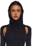 Replay Ruched Mini Dress - Charcoal