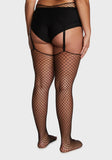Plus Seduce 'Em Garter Belt N' Stockings