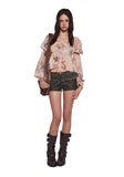 Beside Me Chiffon Blouse