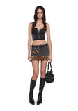 Leopard Instincts Mini Skirt