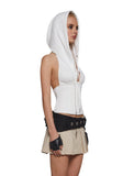 Evolution Hooded Halter Top