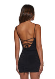 Reservations For 2 Mini Dress - Black