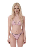 Ashlee Studded Bikini Set - Pink