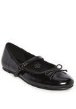 Woven Love Ballet Flats - Black