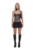 Bernadette Lace Corset - Black