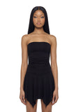 Flora Strapless Fairy Dress - Black