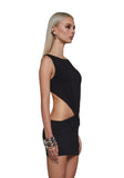 Club Classic Backless Mini Dress