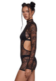 Sheer Affection Lace Romper