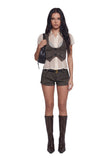 Preppy Notions Tweed Shorts