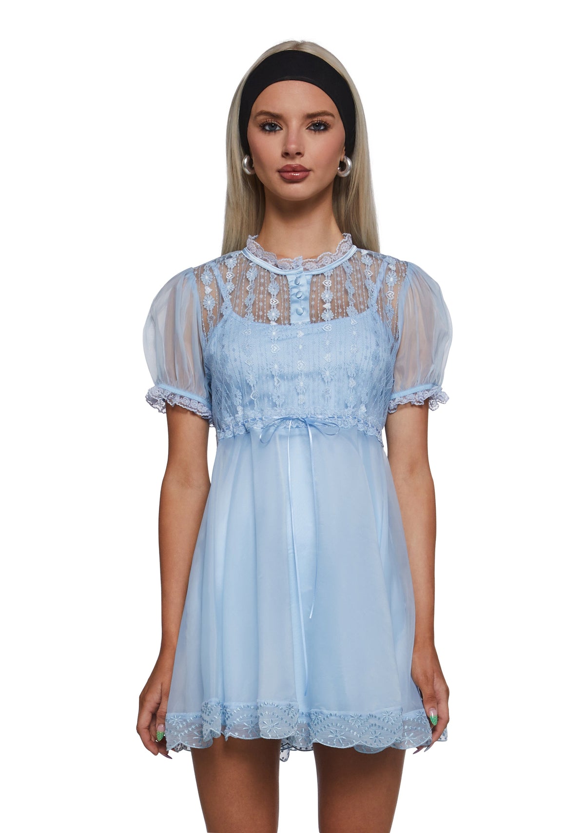 First Formal Babydoll Dress