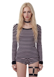 Misery Princess Striped Set
