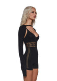 Sudden Silence Romper And Shrug Set