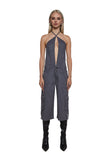 Kyrie Cargo Capri Jumpsuit