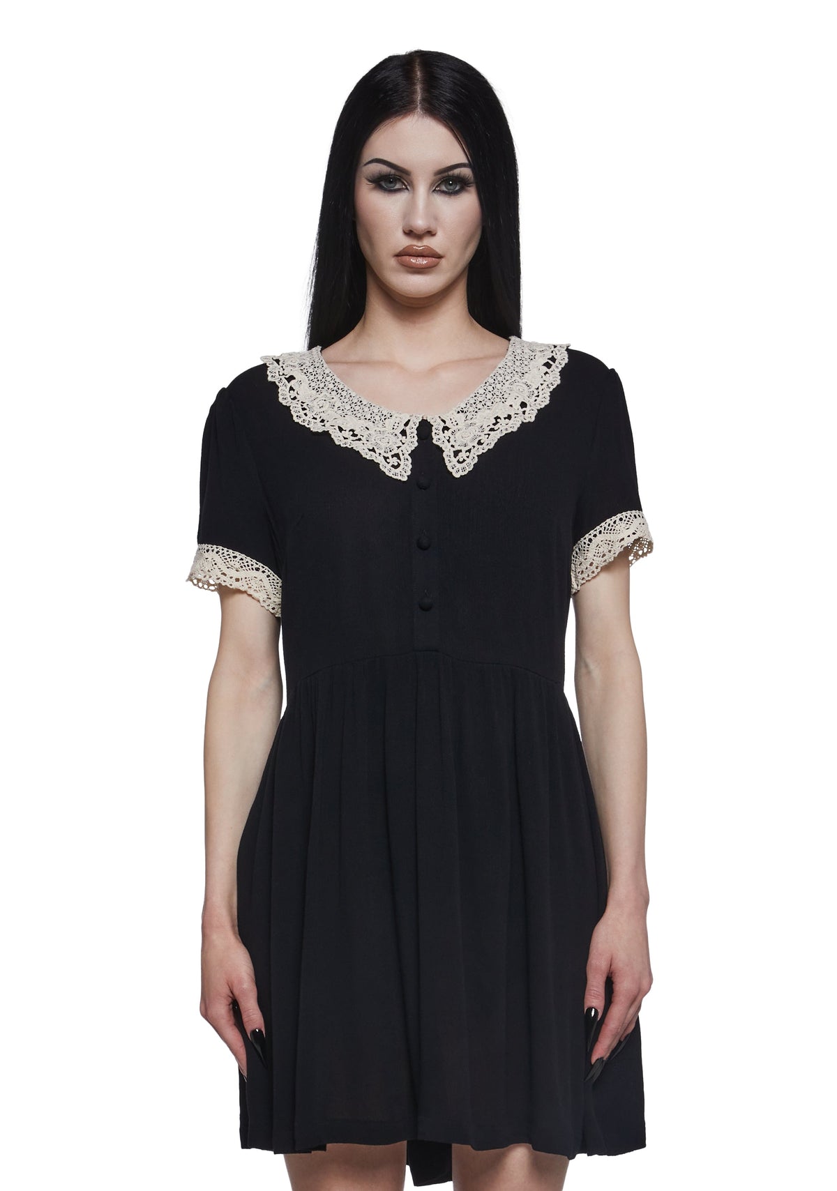 Goth Doll Mini Dress