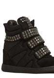 Ambient Wedge Sneakers With Studs