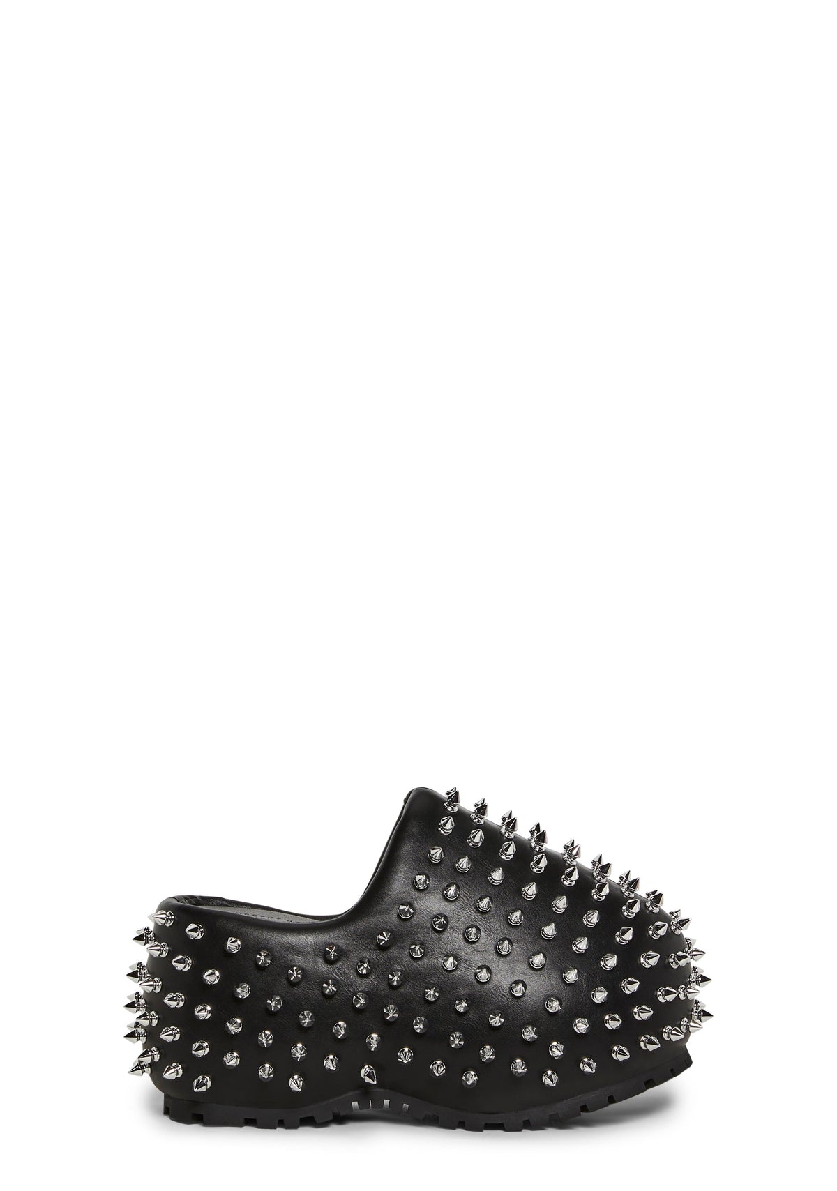 Spiked Out Platform Clogs