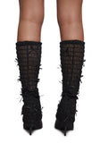 Just Like Me Leg Warmer Pumps