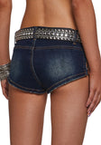 Crystal studded belt
