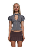 Absolute Trend Poplin Shirt - Gray