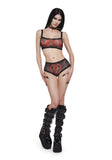 Hidden Goth Panty Set