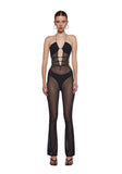 Dancefloor Nights Mesh Jumpsuit