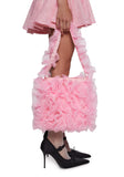 Sentimental Beauty Ruffled Shoulder Bag