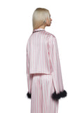 Retro Cutie Satin Sleep Shirt