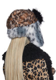 Popular Elite Faux Fur Hat - Multi