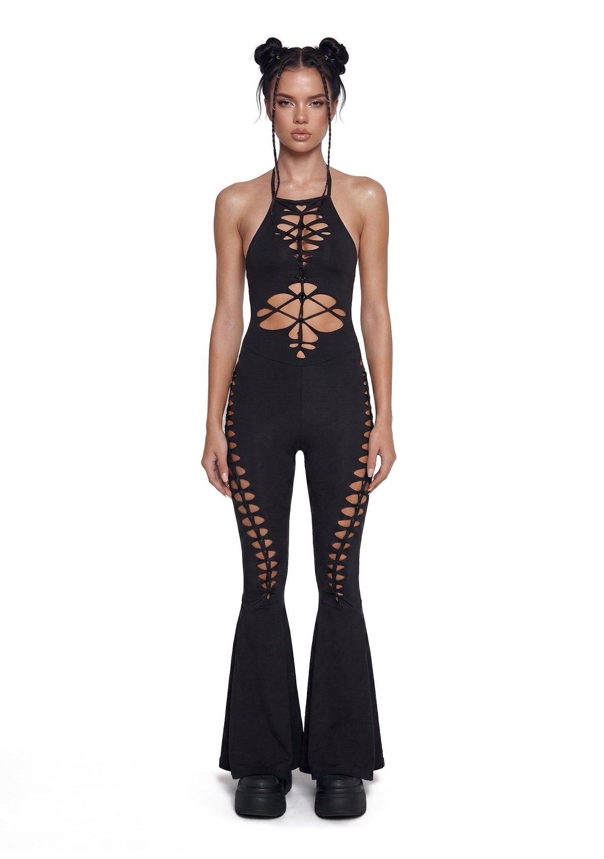 Submerged Ecstasy Cut Out Jumpsuit