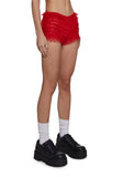 Coquette Heart Bloomers - Red