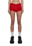 Coquette Heart Bloomers - Red
